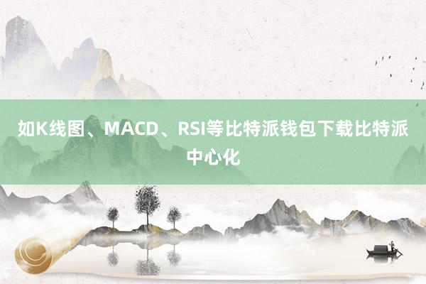 如K线图、MACD、RSI等比特派钱包下载比特派中心化