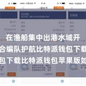 在渔船集中出港水域开展海空联合编队护航比特派钱包下载比特派钱包苹果版如何下载