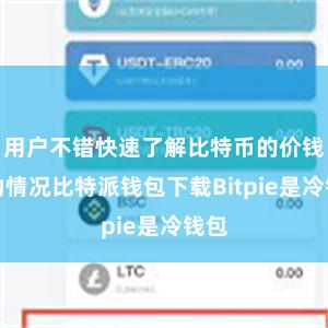 用户不错快速了解比特币的价钱波动情况比特派钱包下载Bitpie是冷钱包